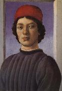 Sandro Botticelli, Light blue background as the men